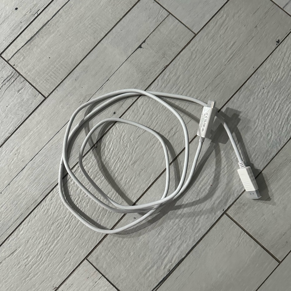 White USB Cable